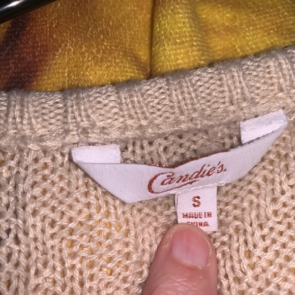 👇🔻Price Drop🔻👇CANDIES size S A-line sweater dress with drop waist - Picture 3 of 11